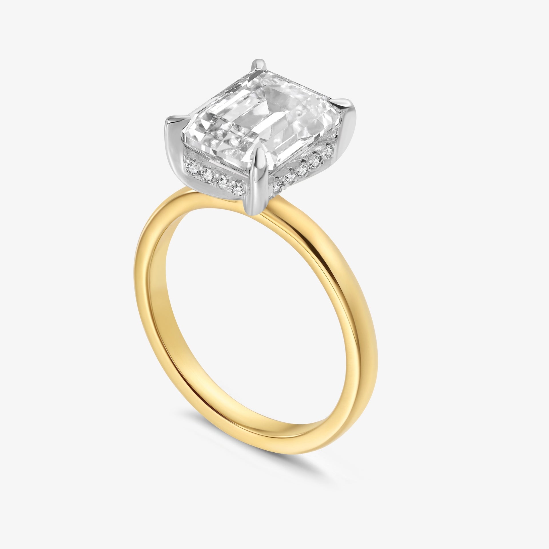 Promise Radiant-cut Diamond Ring in 18k Gold