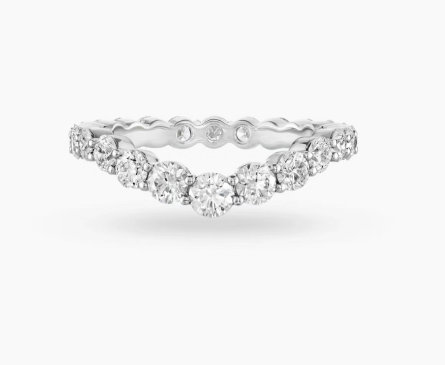 Faith Eternity Band in 18k Gold with Full Circle of Lab Diamonds (2mm)